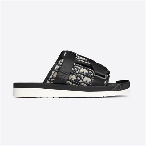 dior oblique sandals mens